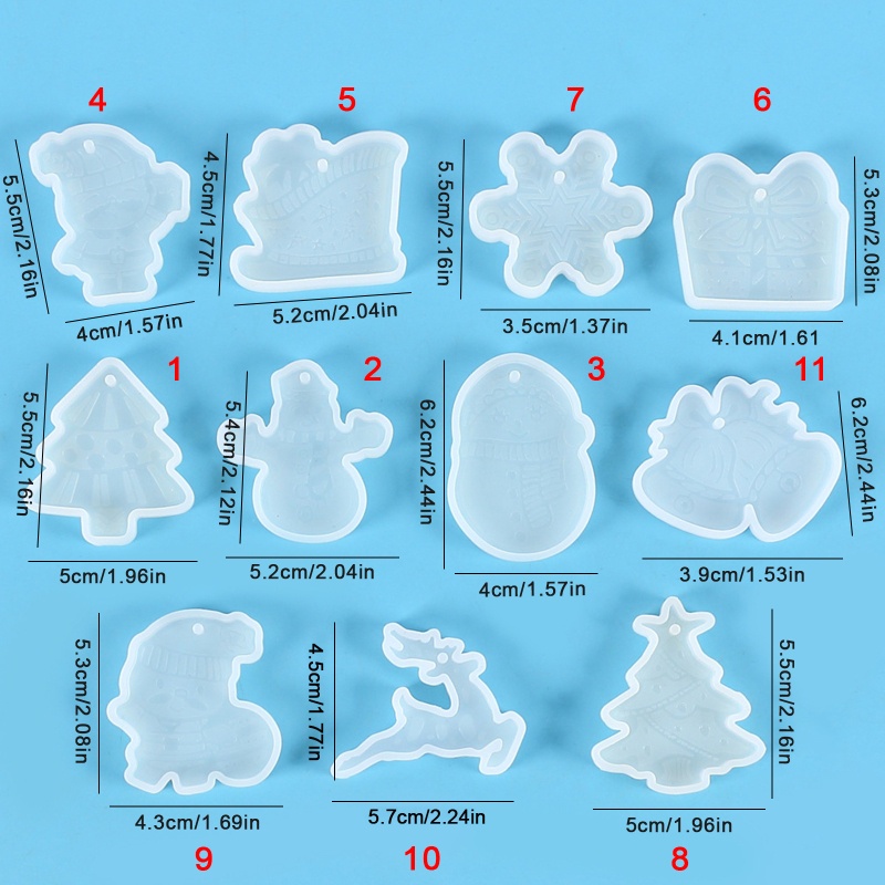 Sa Khuôn Silicon Làm Mặt Vòng cổ / Móc Khóa DIY