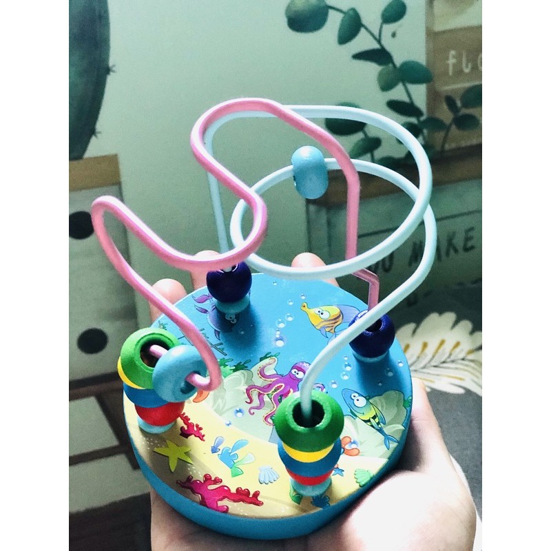 Đồ Chơi Luồn Hạt Bằng Gỗ  Hơn 20 Mẫu Cho Bé Sáng Tạo - BEOFAMILY - Đồ chơi gỗ