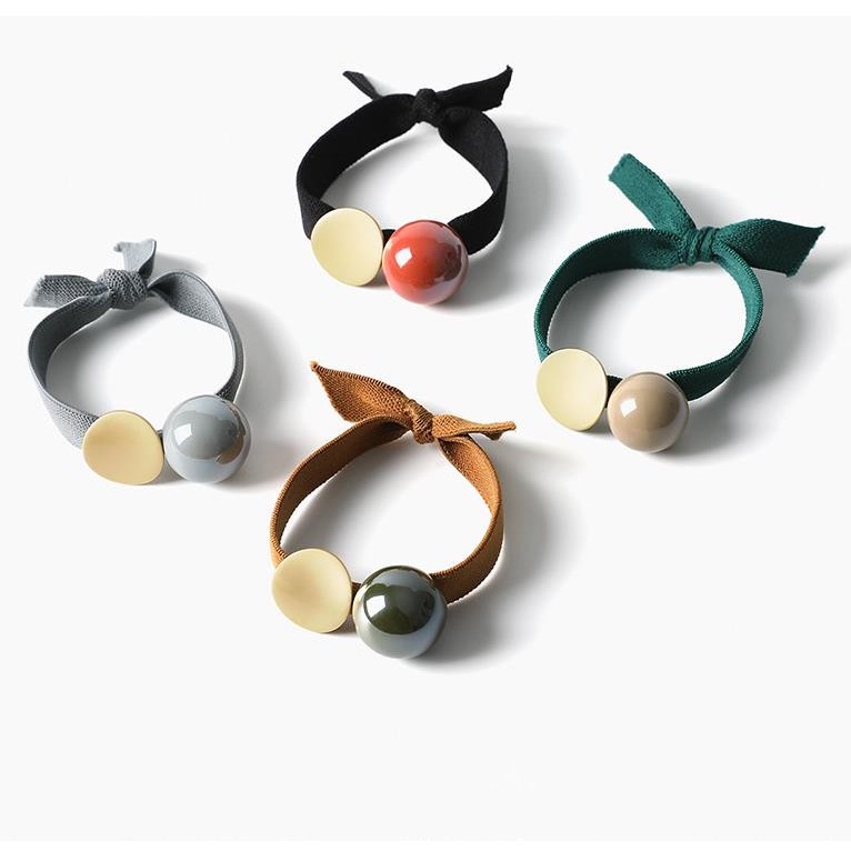 Dây cột tóc màu kẹo ngọt phong cách Hàn Quốc đáng yêu cho nữ B851