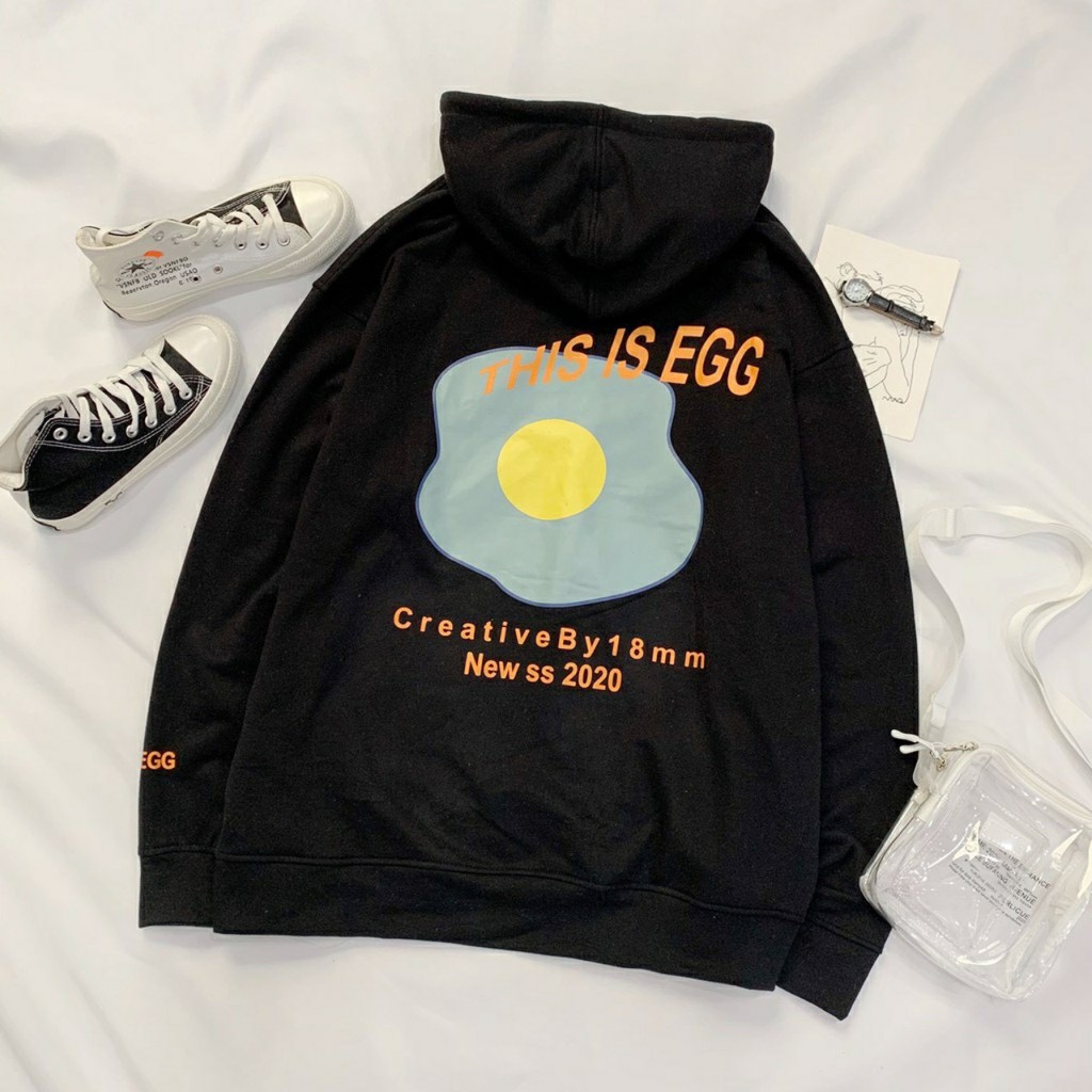 ÁO HOODIE NỈ NGOẠI TRỨNG ỐP HOTTREND