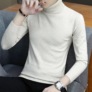 Áo Len Nam Cổ Lọ Loại Dày Đẹp, Form Hàn Quốc