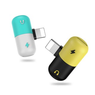 [ iphone ] Jack Chuyển 2 in 1 Hình Viên Thuốc