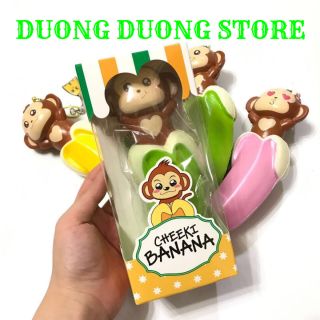 SQUISHY CHUỐI ĐẦU KHỈ PUNIMARU