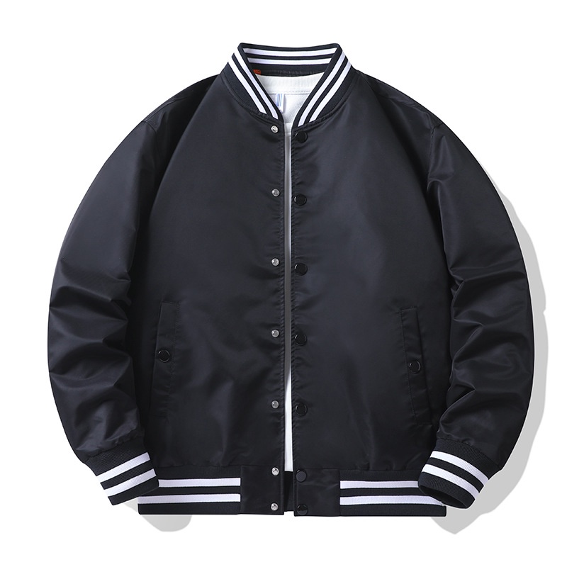 Áo khoác bomber bóng chày mỏng nam giới