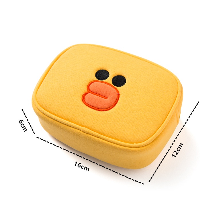 Ví Đựng Tiền Xu Hình Gấu Nâu Hoạt Hình Dễ Thương