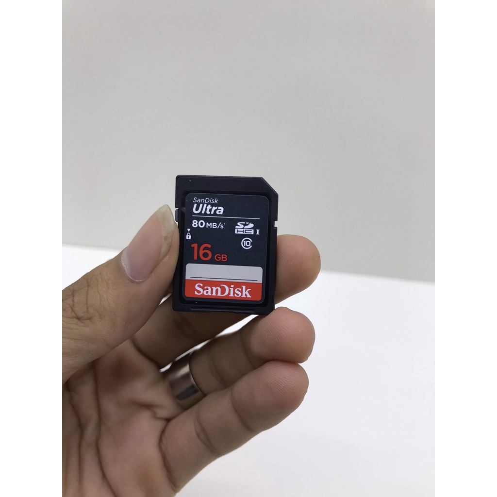 Thẻ nhớ SD 16G tốc 80mb/s GIẢM GIÁ SALE