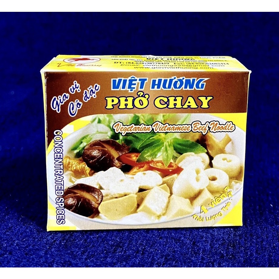 Gia vị cô đặc Phở CHAY Việt Hương (74g)