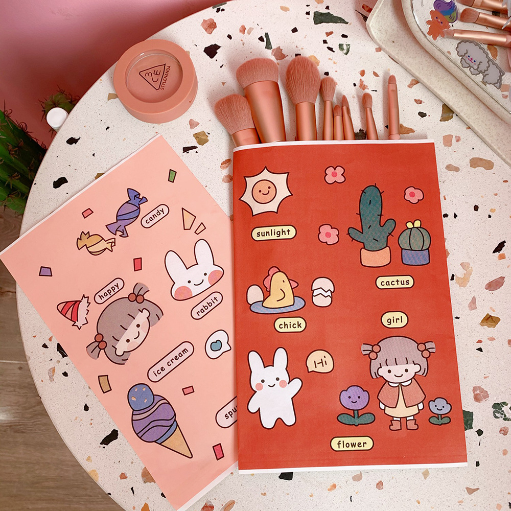 Túi giấy mini đựng đồ dùng in hình gấu/đám mây dễ thương