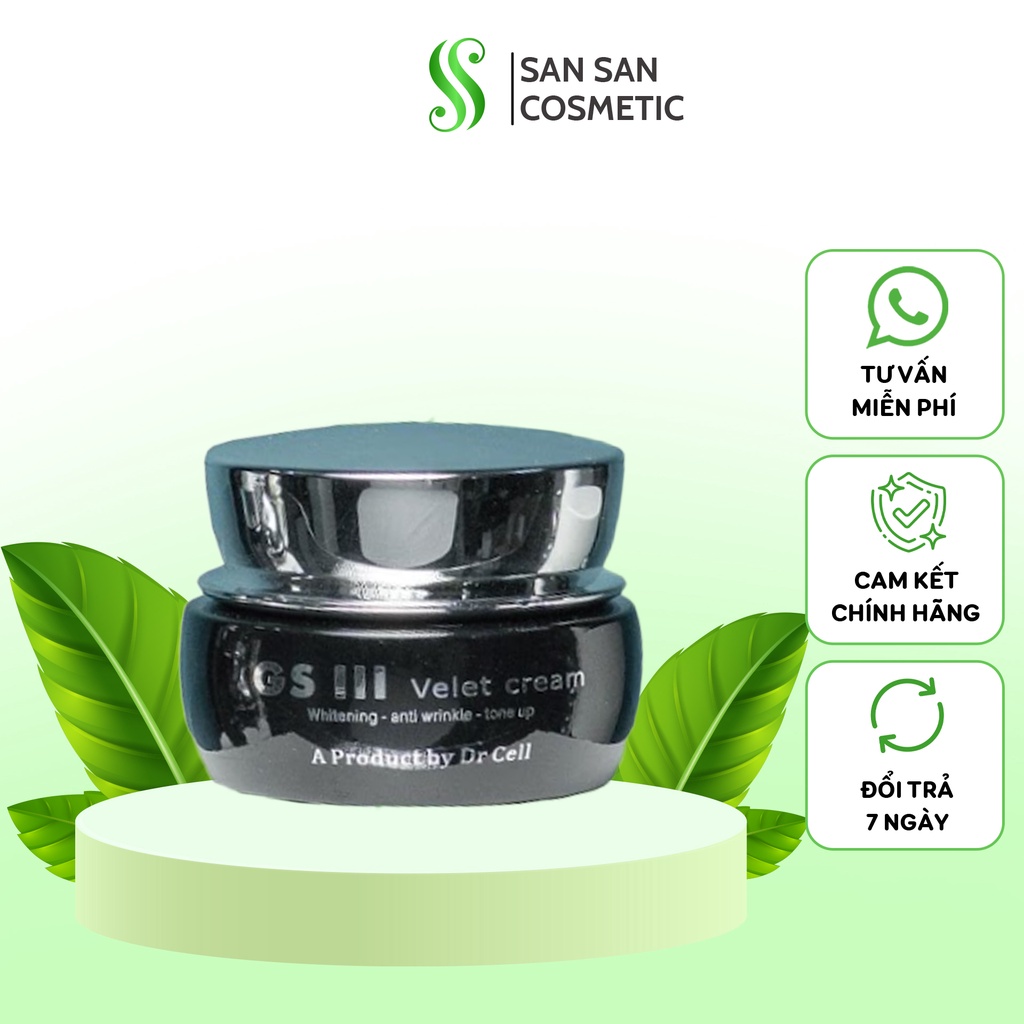 Kem ban ngày GSIII chống nắng nâng tone Dr Cell 30g SAN11