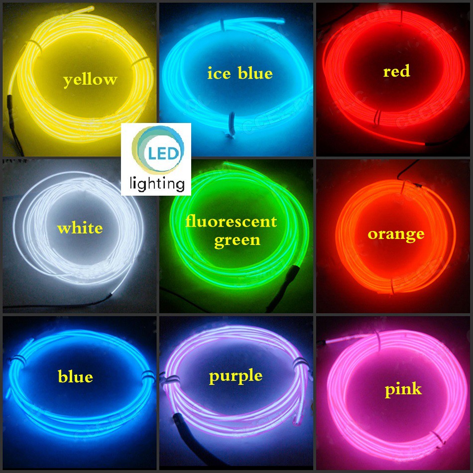 LED NEON  CÁC MÀU ĐON SẮC , TÍM)