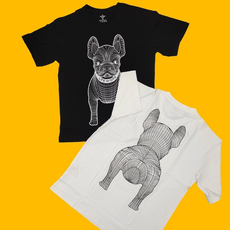 Áo thun Unisex BULL DOG cotton form đứng siêu hot