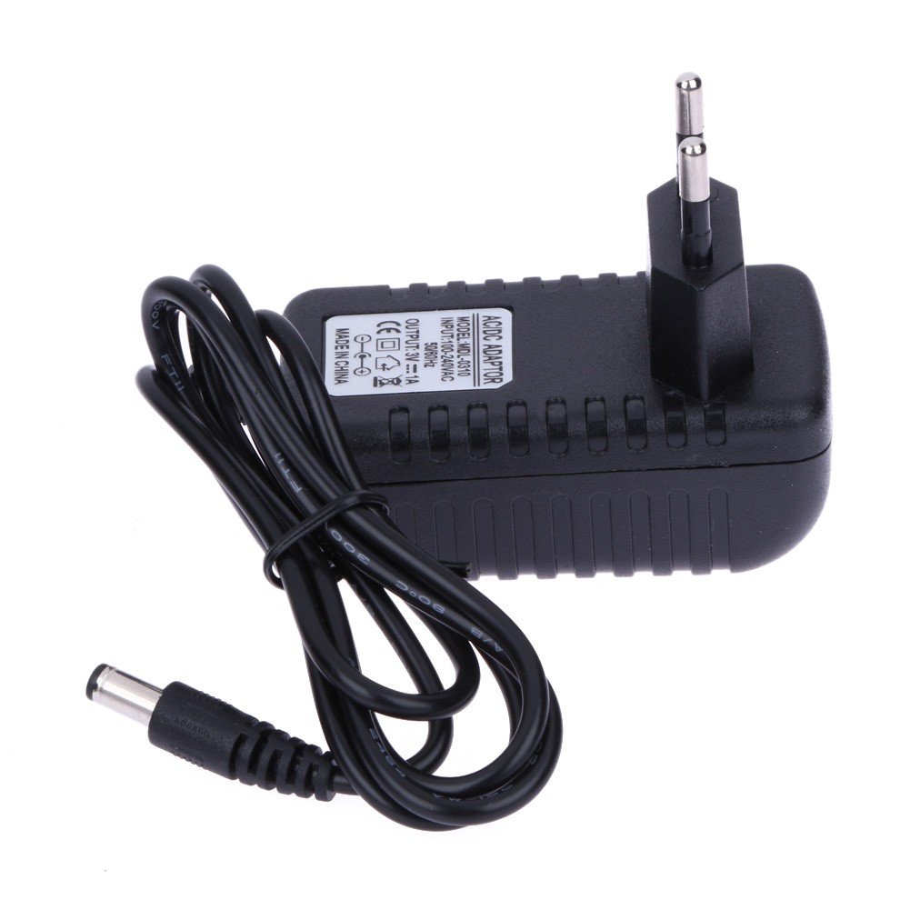 [mkchung] AC 100-240V Converter Adapter DC 5.5 x 2.5MM 3V 1A 1000mA Charger EU Plug