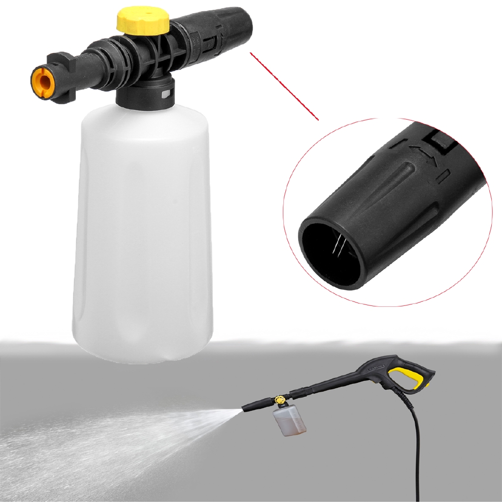 Bình phun xịt bọt tuyết rửa xe chuyên dụng cho karcher fj6 áp lực cao 2.643-147.0