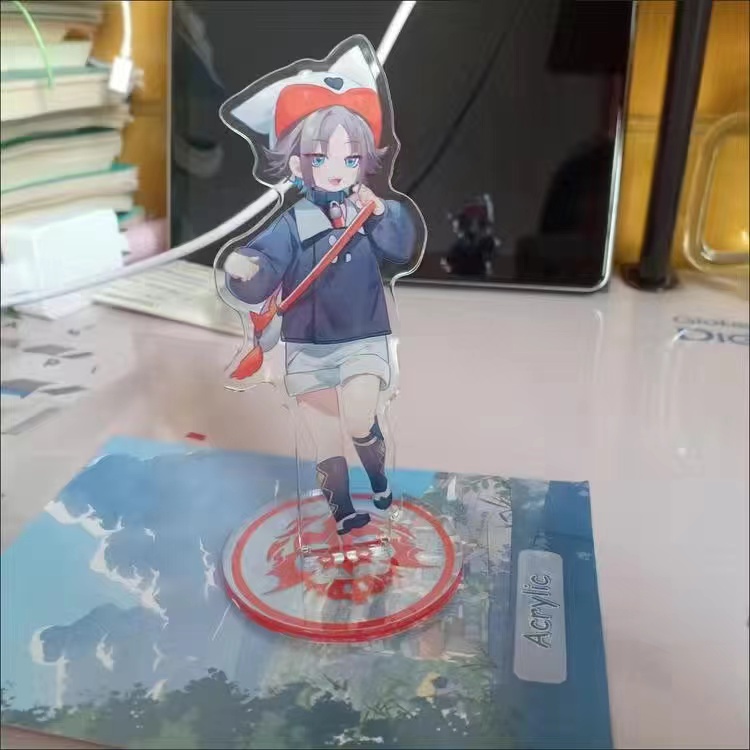 Câu Lạc Bộ Cầu Vồng Mẫu Giáo Quạt Đứng Lixiem Acrylic Đứng Humanoid Trang Trí Mysta / Luca / Ike / VOX / SHU Trang Trí Phòng