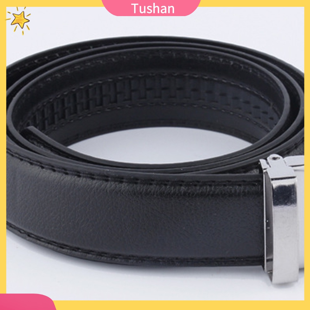 Thắt lưng giả da màu trơn thời trang cho nam