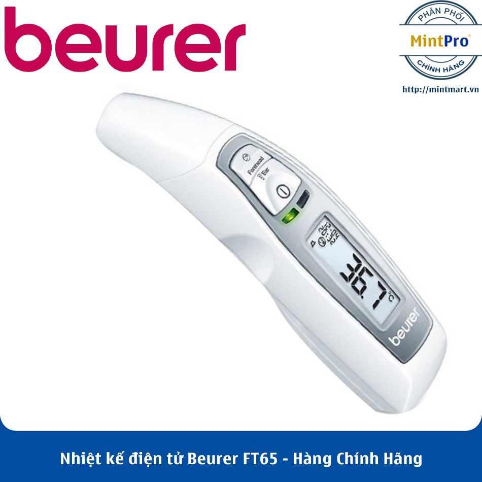 Nhiệt kế điện tử Beurer FT65 – Hàng Chính Hãng