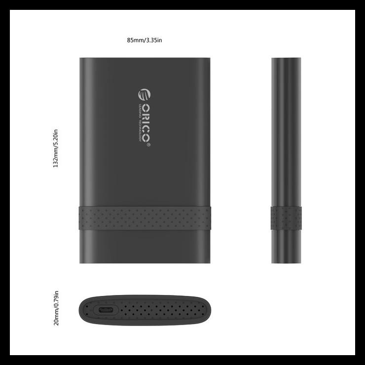 Vỏ Ổ Cứng Orico 2538c3 2.5 Inch Usb3.0 A Sang Type-C Mpd332 | BigBuy360 - bigbuy360.vn