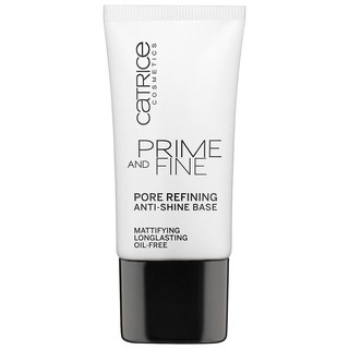 Kem lót Catrice Prime and fine pore refining anti shine base se khít lỗ chân lông và kiềm dầu