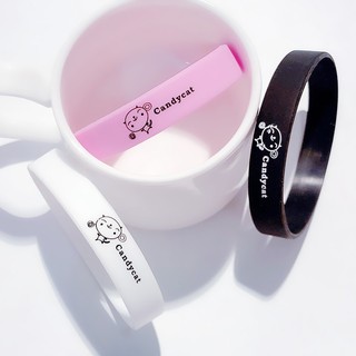 (Giá sỉ) Vòng tay silicon CanDyCat phong cách Hàn