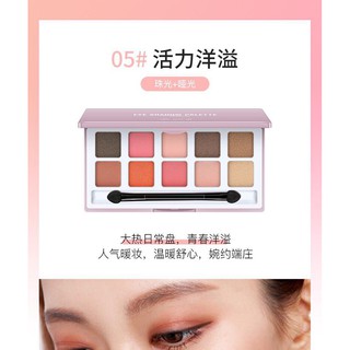 Phấn Mắt Lameila 10 ô tone đẹp [ẢNH THẬT]
