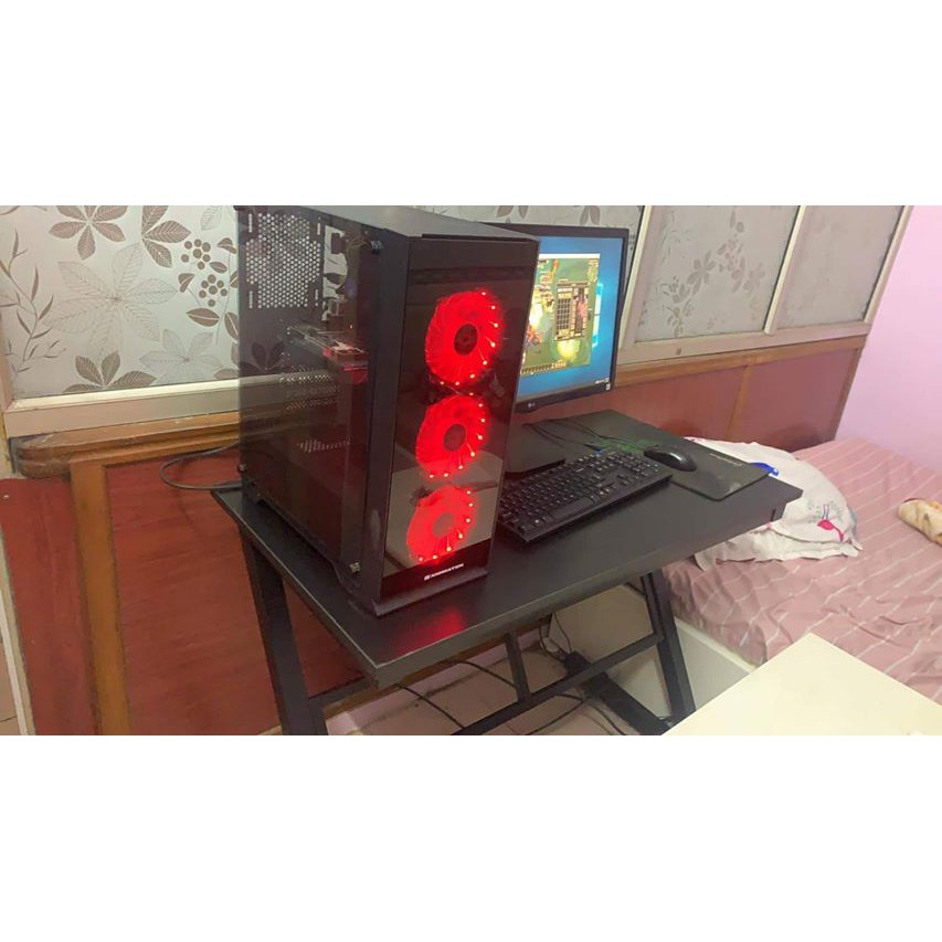 Bàn làm việc, bàn gaming chân Z đen kt 50x1m, cao 75cm, gỗ MDF giá tại xưởng | BigBuy360 - bigbuy360.vn