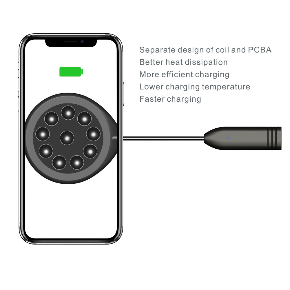 Đế Sạc Nhanh Không Dây Có Giác Hút Tiện Dụng Cho Điện Thoại Samsung