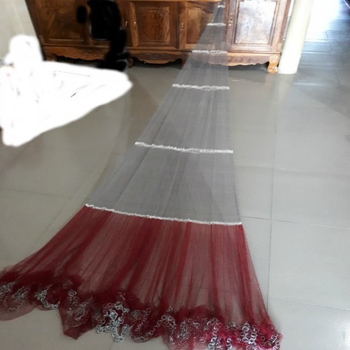chài bắt cá 3 màu-chài dù