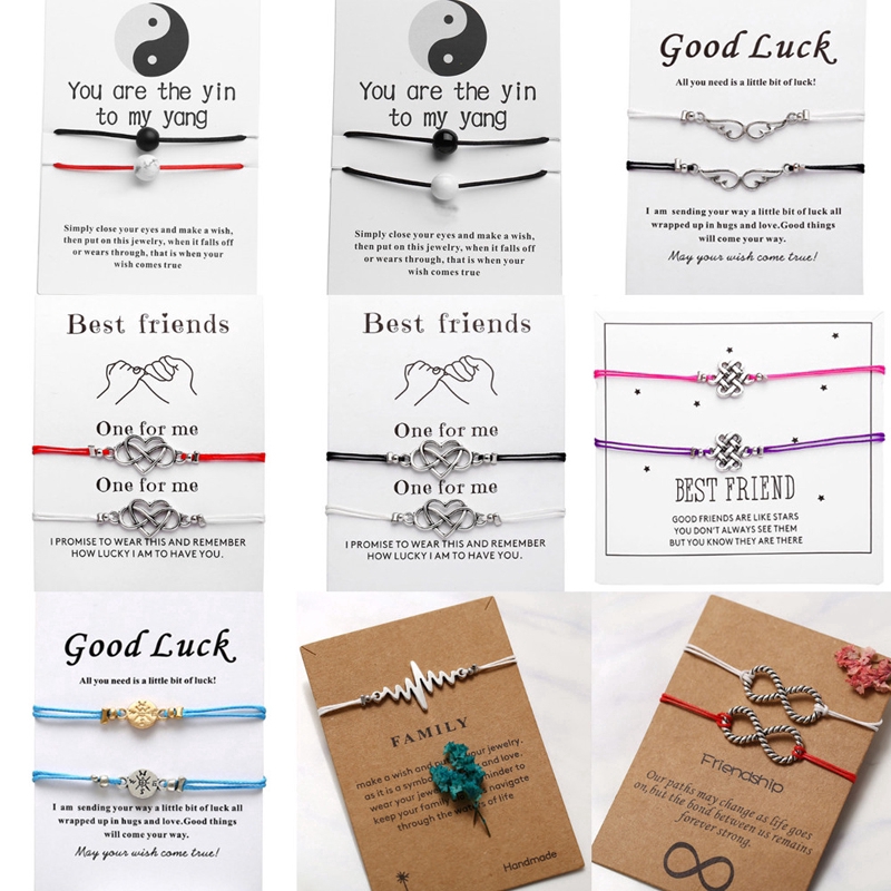 Set 2 Vòng Tay Hishop May Mắn Dành Cho Hội Bạn Thân (Có Bán Lẻ)