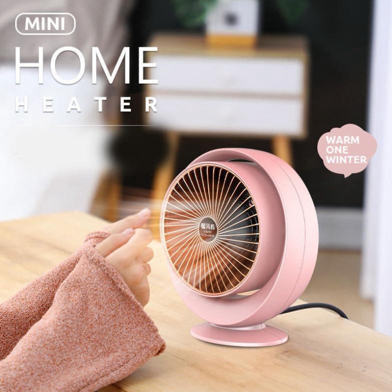 Bảo Hành 1 Năm Quạt Sưởi, Máy Sưởi Mini Heater Công Suất 800W, Nhiệt Tỏa Đều, Không Mùi, Tiện Dụng Cho Gia Đình Bạn