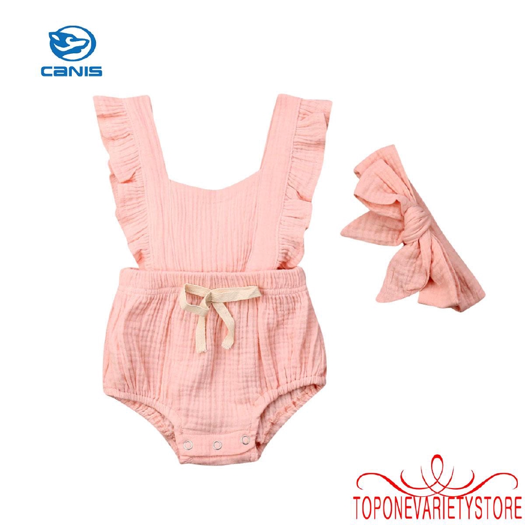 Bộ áo quần liền nhau chất liệu cotton cho bé gái