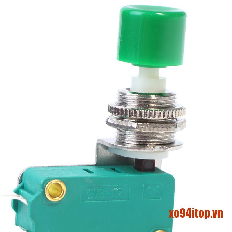 XOTOP DS-438 Momentary Red /Green Push button Actuator Micro Limit Switch push b