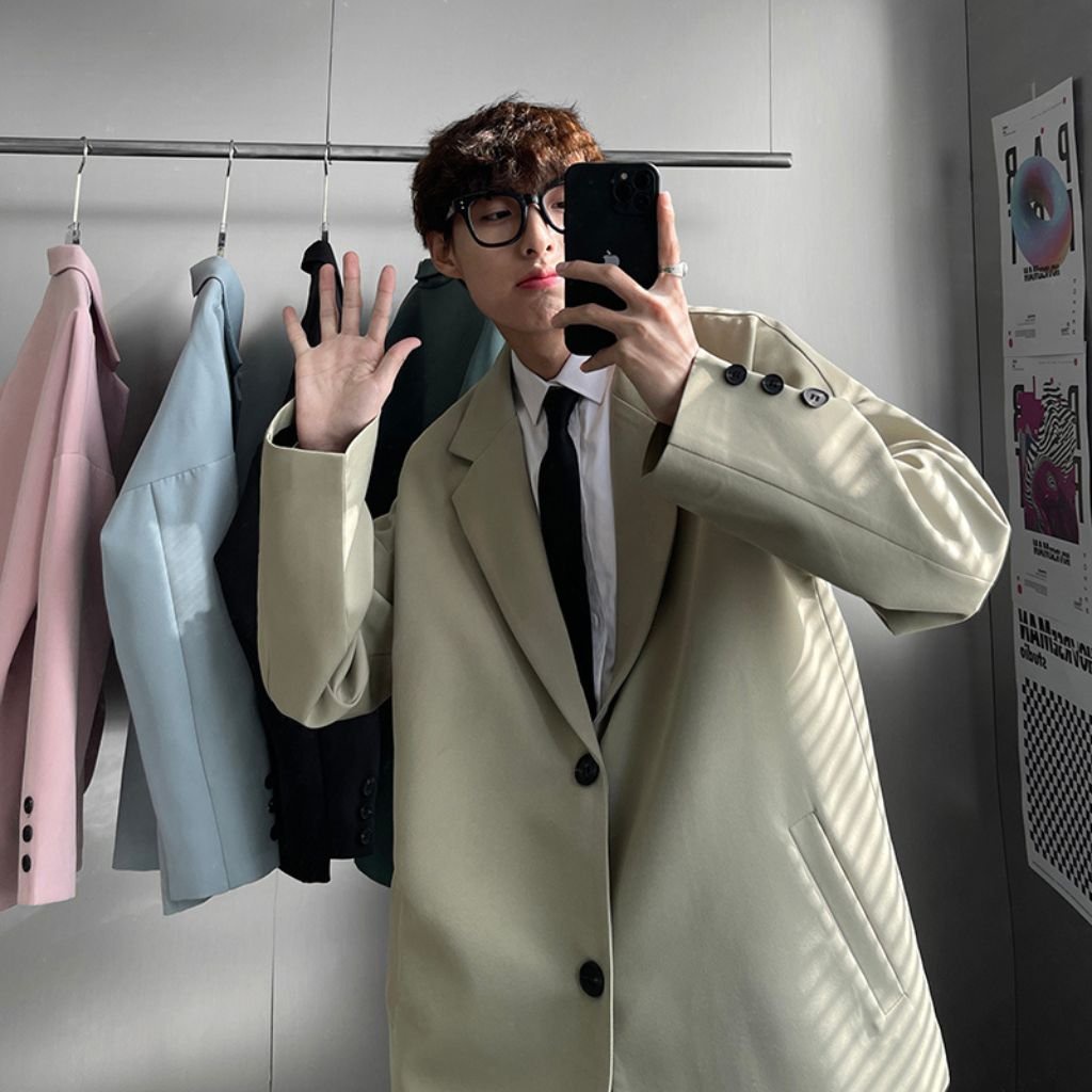 Áo blazer nam UNICI áo khoác nam phong cách Hàn Quốc AD006