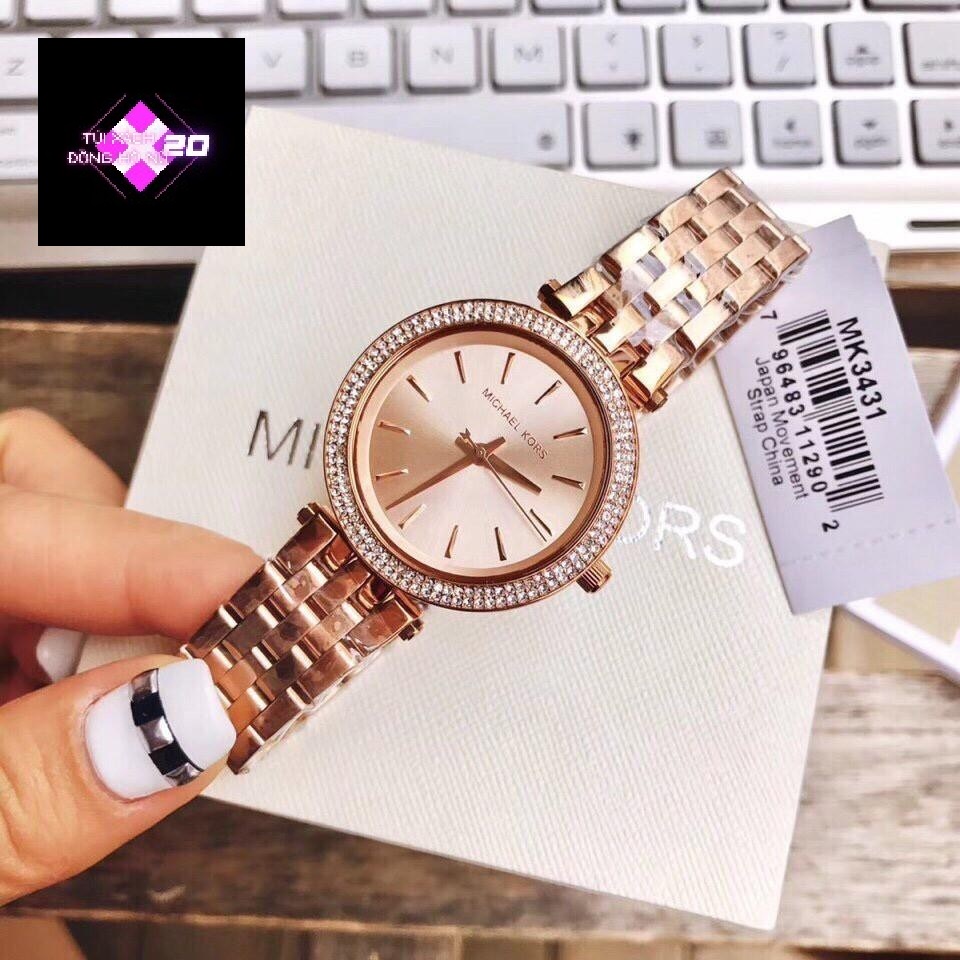 Đồng hồ MK nữ Authentic - Đồng hồ Michael Kors nữ Authentic Michael Kors Darci Watch ( Size 26-33mm ) các màu