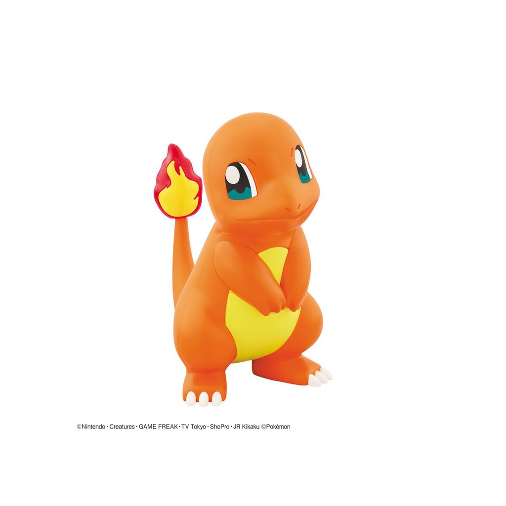 Mô hình lắp ráp Pokémon PLAMO COLLECTION QUICK!! 11 Charmander Bandai 4573102633668