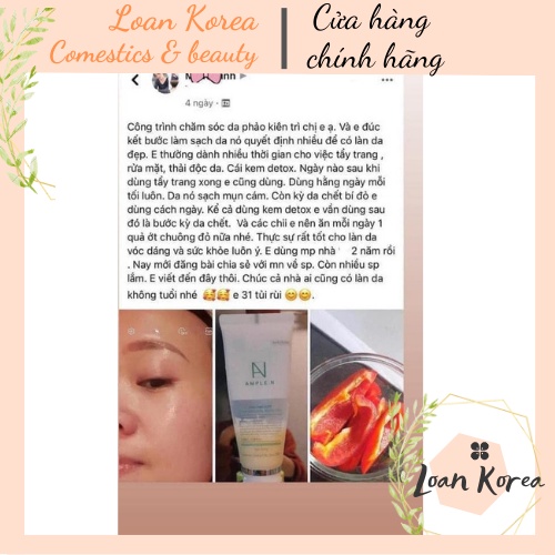 Tẩy Da Chết Mặt BHA Dưỡng Da Trắng Sáng Bí Đỏ AMPLE:N Purifying Shot