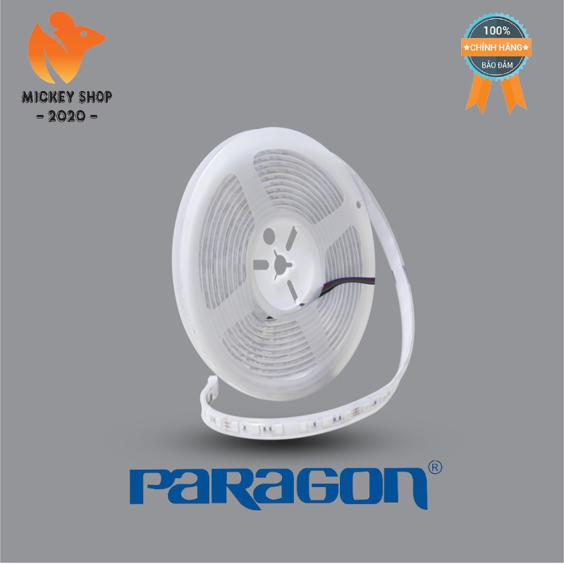 [ BH 24T ] ĐÈN LED DÂY RGB PARAGON LED5050/RGB - CHÍNH HÃNG