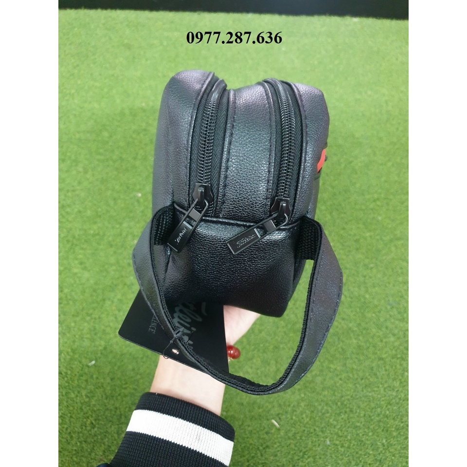 Túi golf cầm tay nam nữ clutch mini 2 ngăn Tiliest chống nước cao cấp đựng phụ kiện cá nhân tiện lợi CT027