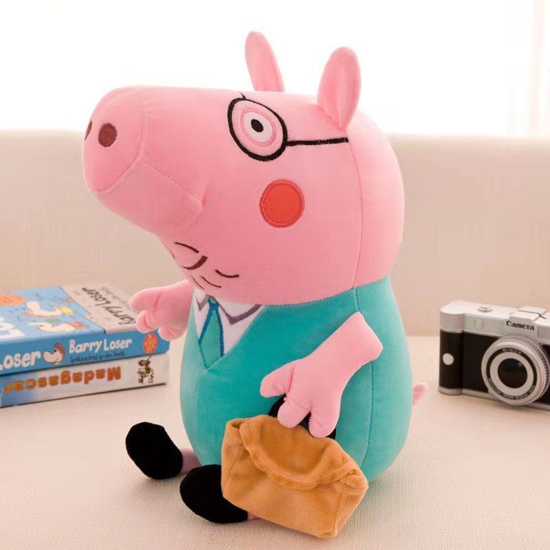 Thú Nhồi Bông Hình Gia Đình Heo Peppa Đáng Yêu