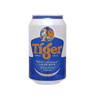 Bia tiger xanh lon 330ml lẻ 15k 1lon