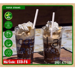 Ống hút giấy 400c/thùng
