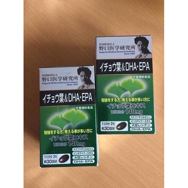 Viên uống Bổ Não Tiền đình DHA Epa Noguchi Nhật bản