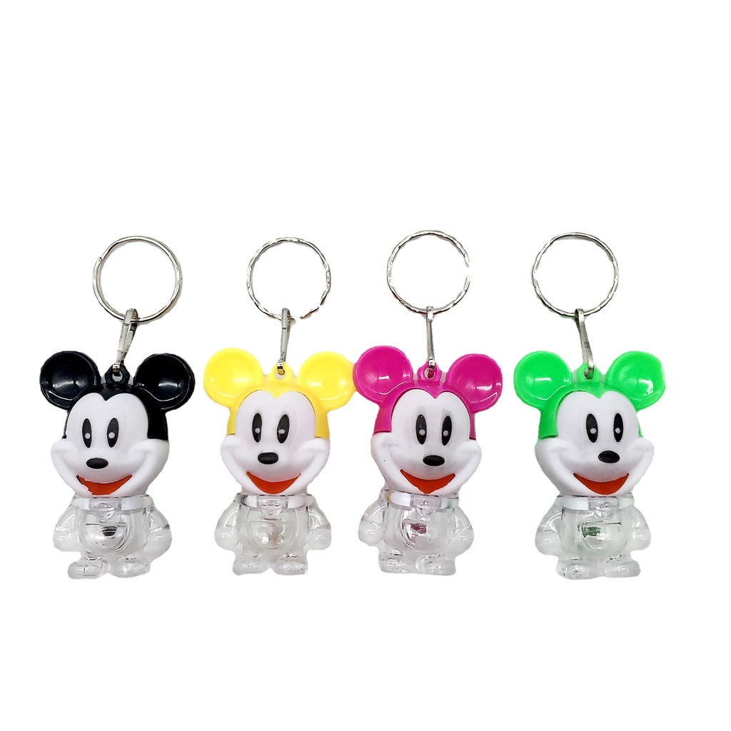 Móc Khóa Miumiu hình chú Mèo dễ thương có đèn phát sáng