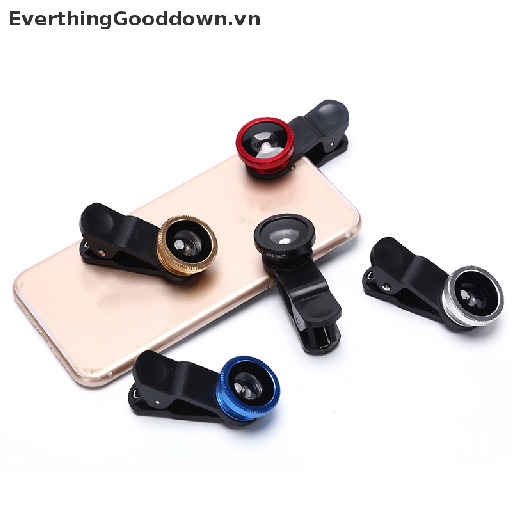 Ống Kính Mắt Cá 0.67X 3 Trong 1 Cho Điện Thoại Mới