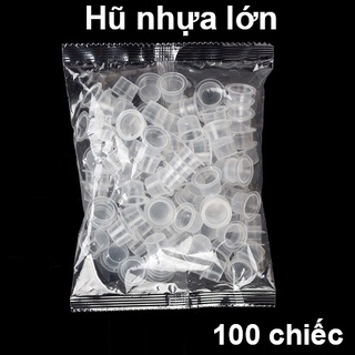 Chum (Hũ) Đựng Mực Phun Xăm (100 chiếc/túi)