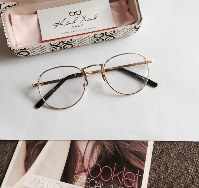 Kính Vintage Kim loại thời trang
