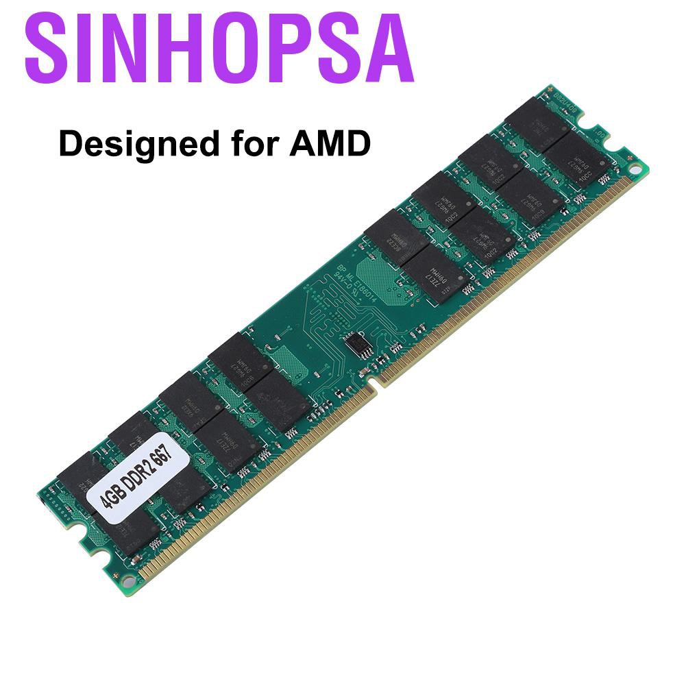 AMD Ram Cỡ Lớn Sinhopsa 4gb 667mhz Ddr2 Cho Máy Tính