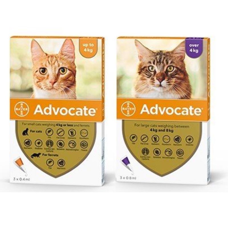 Advocate 1tuýt - Nhỏ Gáy Ngăn Ngừa Nội Ngoại Ký Sinh Trùng Cho Chó Mèo