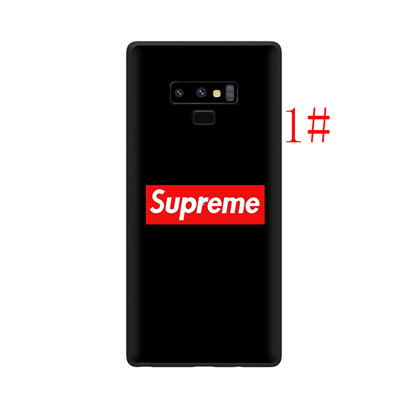 Ốp điện thoại TPU silicone mềm họa tiết Supreme cá tính T162 cho Samsung S7 Edge S8 S9 S10 Lite Plus S10E