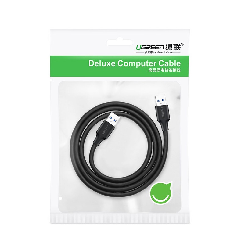 Cáp USB 2.0 đầu đực Cao Cấp Ugreen 10308 10309 10310 10311 30136 (0,5m - 3m) - Hàng Chính Hãng