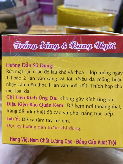 (Sỉ) Kem Hồng Sâm 10 tác dụng